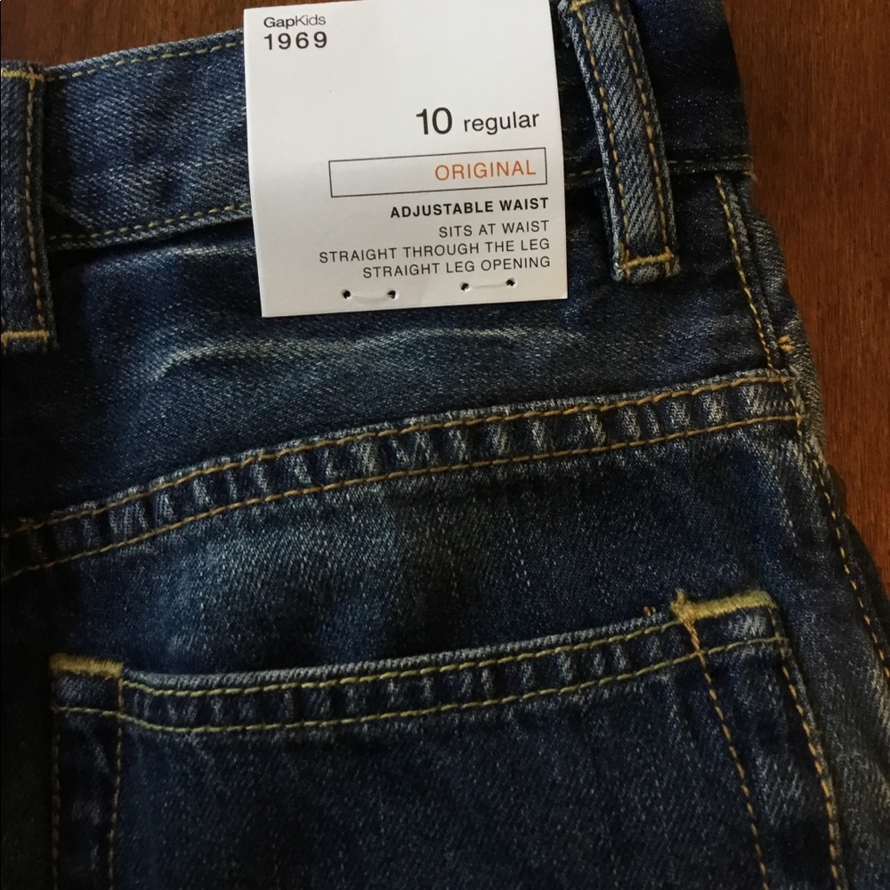 Gap Kids 1969 Original Fit jeans. Size 10